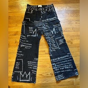 Jean-Michel Cargo jeans by Ev Bravado & Tela D’amore